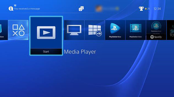 Lecteur Blu-ray de la PS4