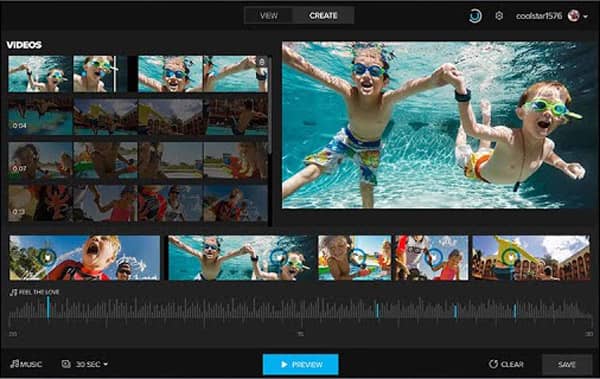 Logiciel de montage vidéo GoPro - GoPro Quik