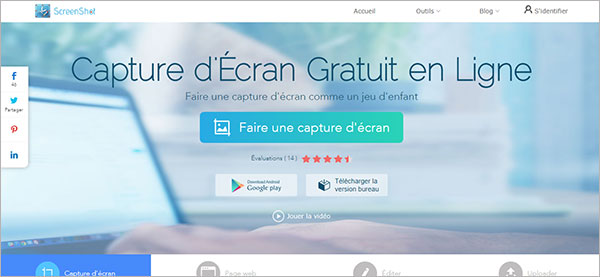 ScreenShot Capture d'Écran Gratuit en Ligne