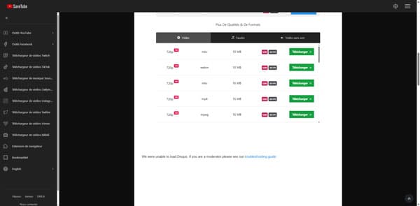 Télécharger les vidéos TF1+ avec SaveTube
