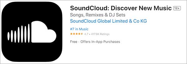 Télécharger de la musique sur iPhone avec SoundCloud