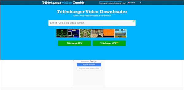 Télécharger une vidéo Tumblr en ligne