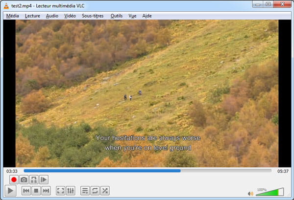 Capture d'écran vidéos avec VLC