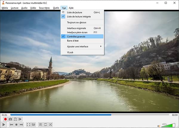 Couper une vidéo MTS avec VLC
