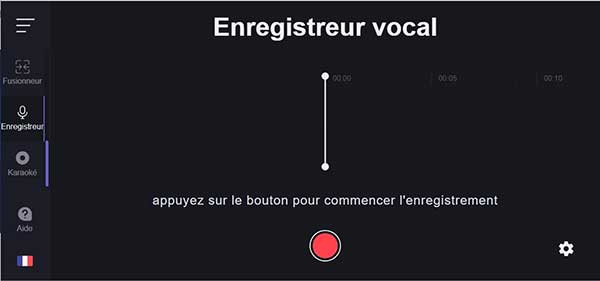 L’enregistreur Vocalremover