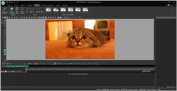 Logiciel pour couper une vidéo - VSDC Free Video Editor