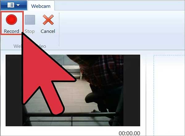 Enregistrer le webcam