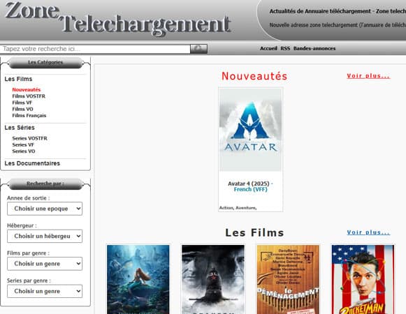 Zone Téléchargement