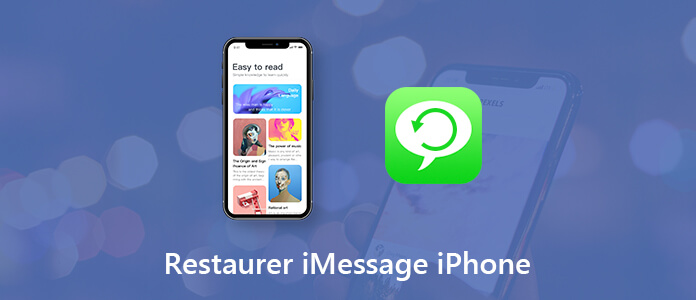 Restaurer iMessage supprimé