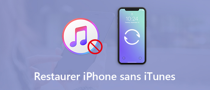 Restaurer iPhone sans iTunes