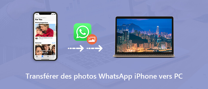 Transférer des photos WhatsApp iPhone vers PC