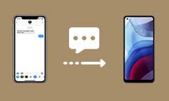 Les étapes pour transférer les SMS iPhone vers Android