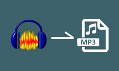 Enregistrer des fichiers Andacity en MP3