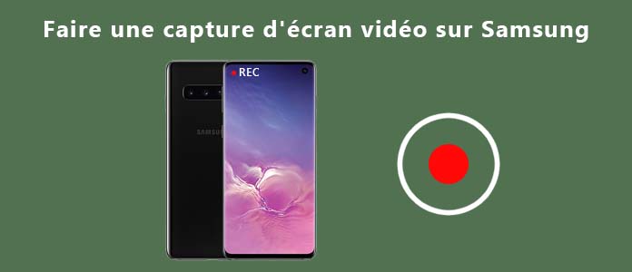 Faire une capture d'écran vidéo Samsung