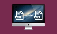 Convertir AVI en MP4 sur Mac