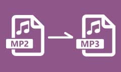 Convertir MP2 en MP3