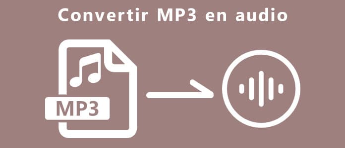 Convertir MP3 en audio