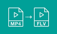 Convertir MP4 en FLV