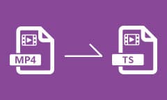 Comment convertir MP4 en TS