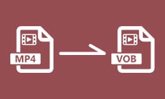 Convertir MP4 en VOB sur Windows et Mac