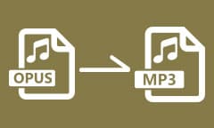 Convertir OPUS en MP3