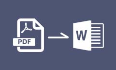 Convertir PDF en un fichier Word