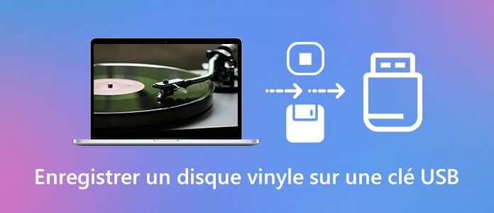 Enregistrer un disque vinyle sur une clé USB