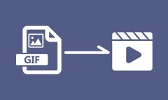 Convertir le fichier GIF en une vidéo