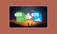 HTML en PNG