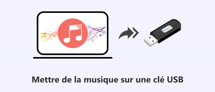 Mettre de la musique sur une clé USB