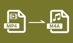 Convertir MP4 en M4A