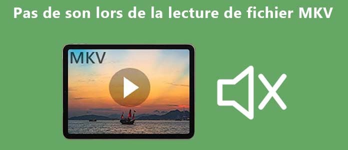 Pas de son lors de la lecture de fichiers vidéo MKV