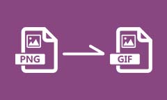 Convertir une image PNG en GIF