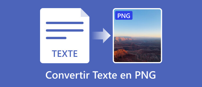 Convertir Texte en PNG